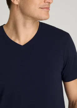 The Essential Modern Fit V-Neck Tee for Tall Men