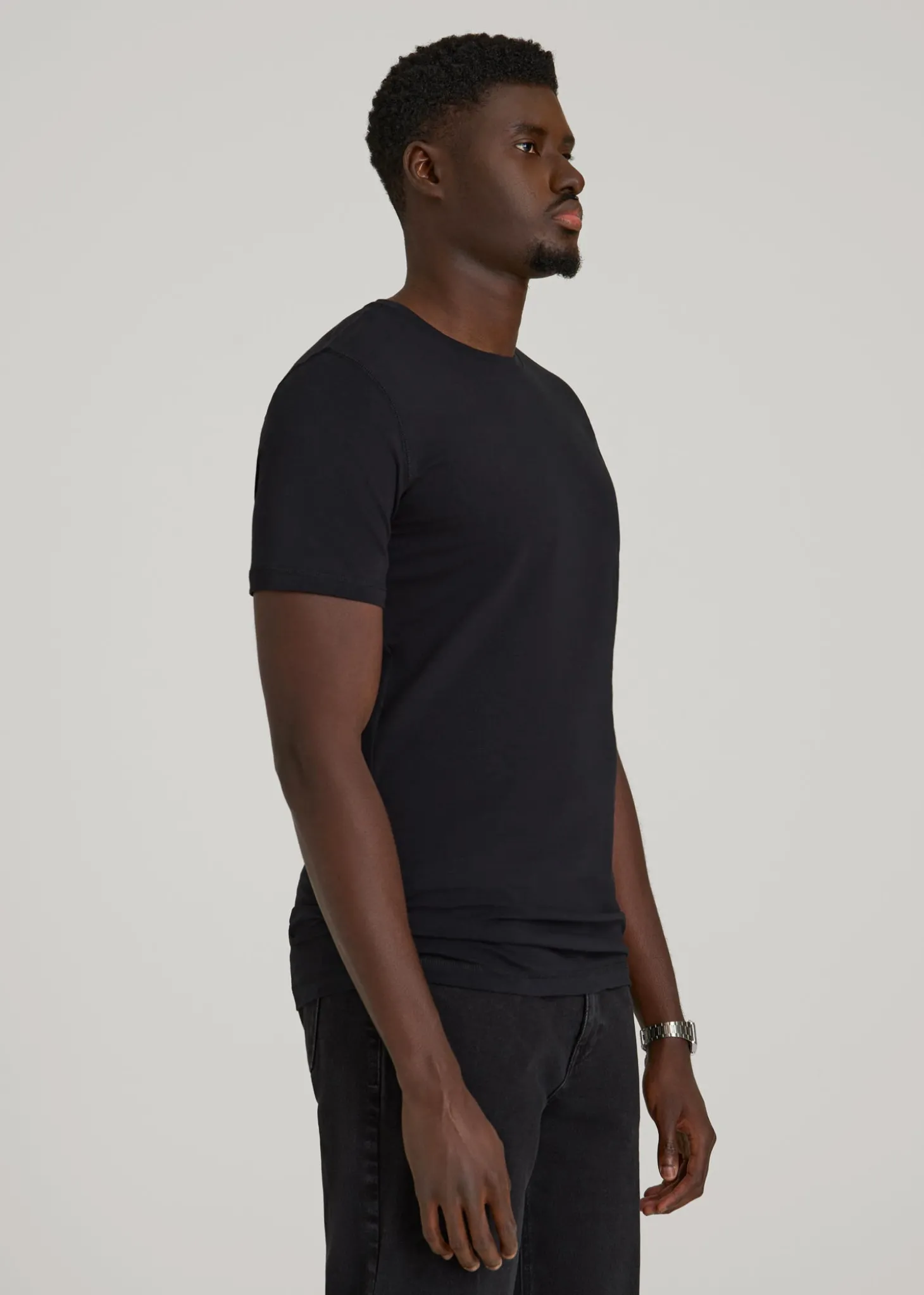 The Essential Slim Fit Crewneck Tee for Tall Men