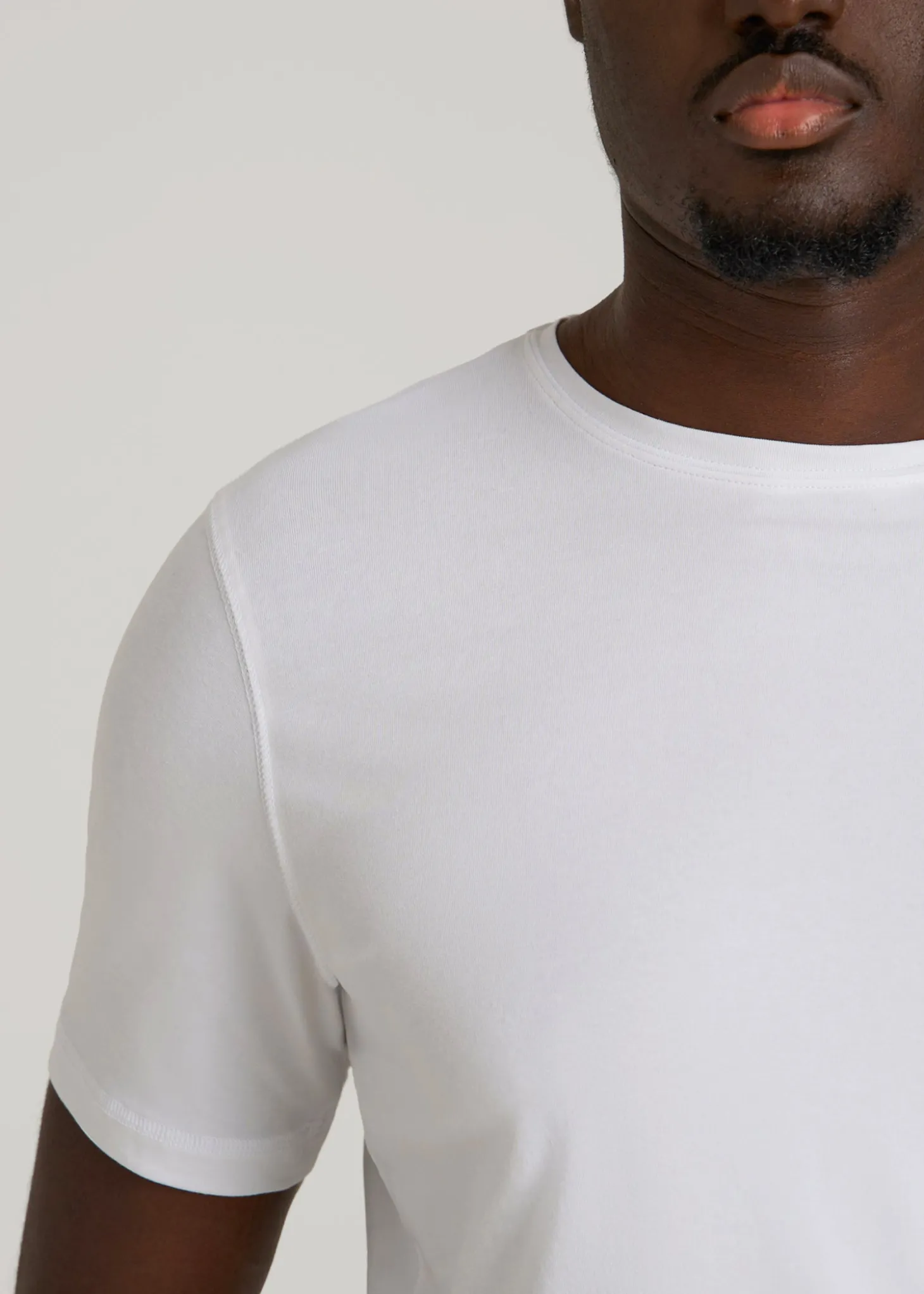 The Essential Slim Fit Crewneck Tee for Tall Men