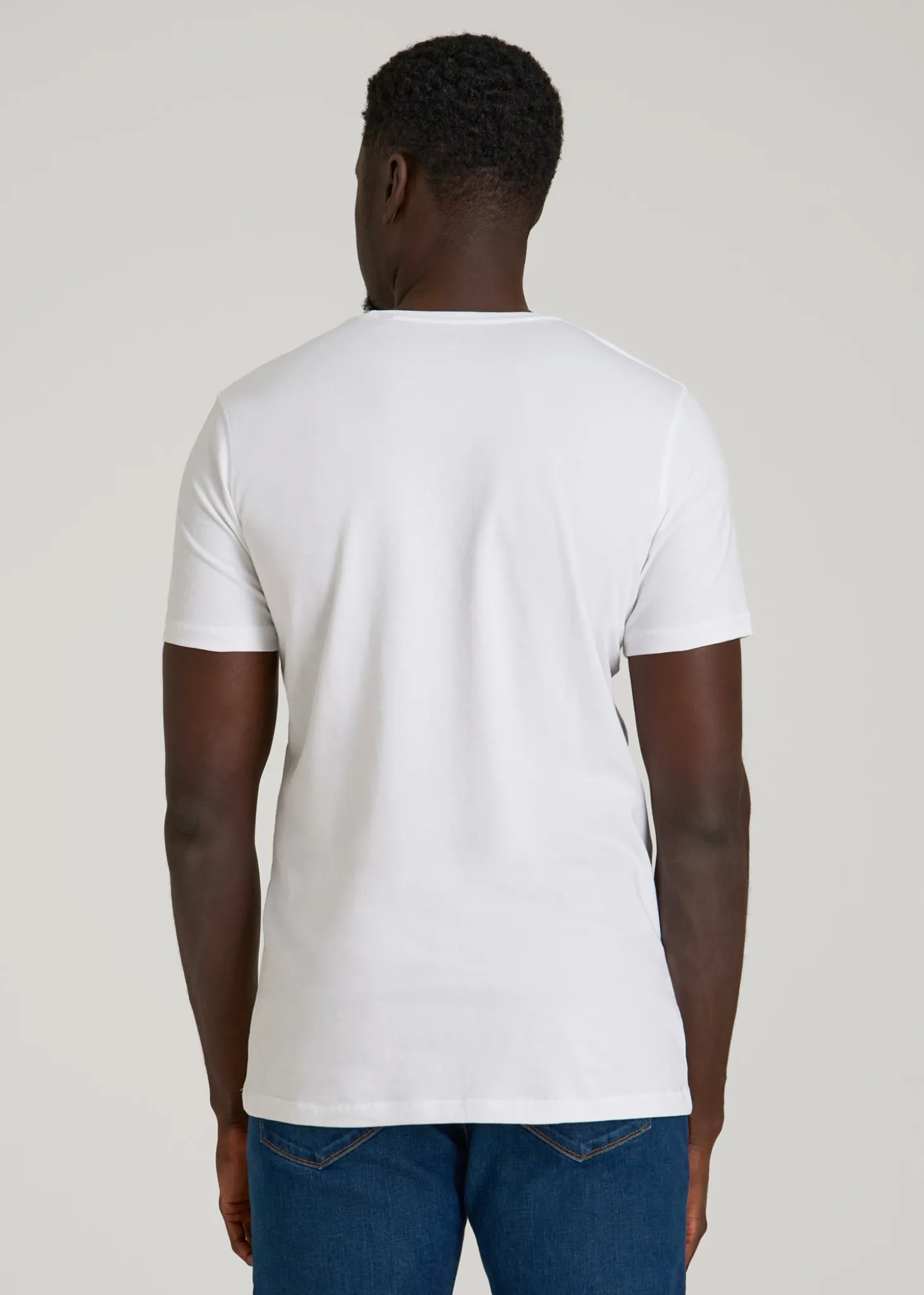 The Essential Slim Fit Crewneck Tee for Tall Men