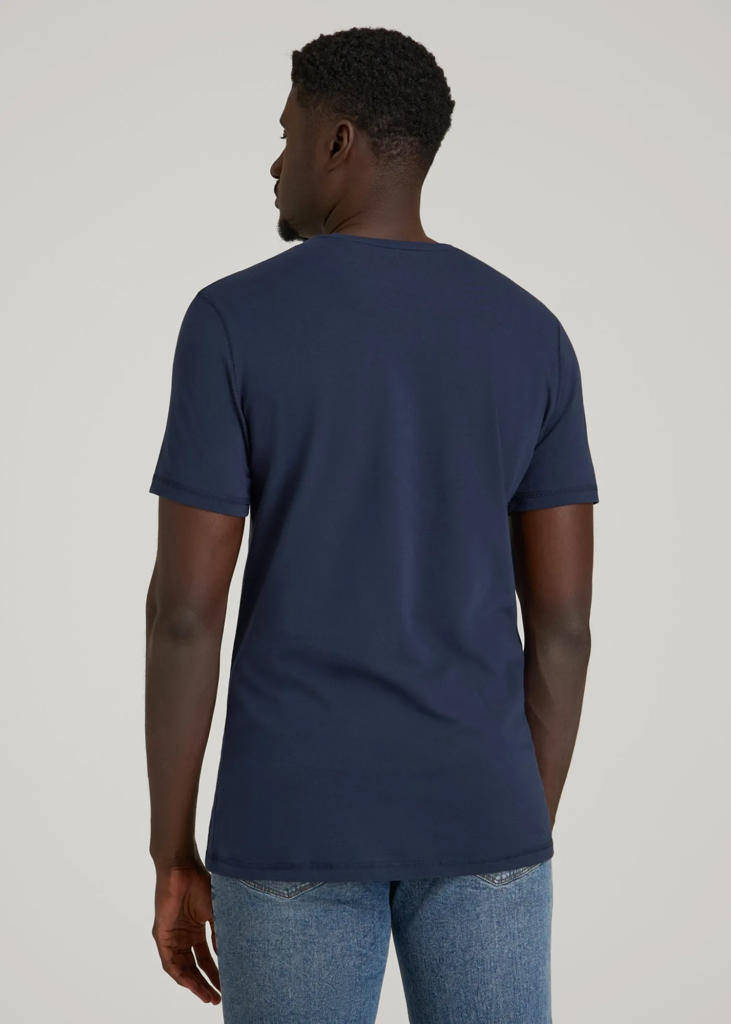 The Essential Slim Fit Crewneck Tee for Tall Men