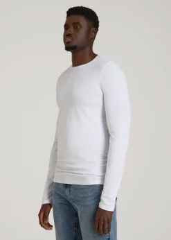 The Essential Slim Fit Long Sleeve Tee for Tall Men