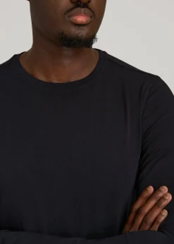 The Essential Slim Fit Long Sleeve Tee for Tall Men