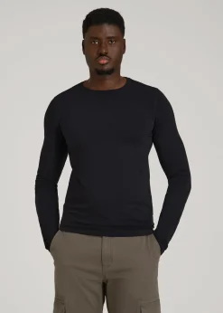 The Essential Slim Fit Long Sleeve Tee for Tall Men