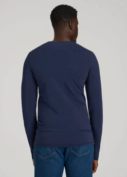 The Essential Slim Fit Long Sleeve Tee for Tall Men