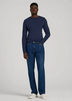 The Essential Slim Fit Long Sleeve Tee for Tall Men