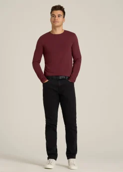 The Essential Slim Fit Long Sleeve Tee for Tall Men