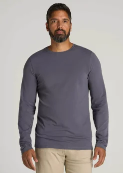 The Essential Slim Fit Long Sleeve Tee for Tall Men