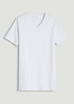 The Essential Slim Fit V-Neck Tee for Tall Men