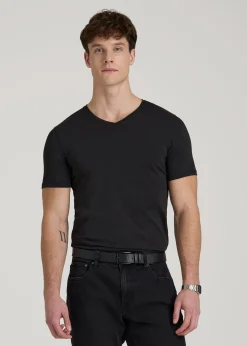 The Essential Slim Fit V-Neck Tee for Tall Men