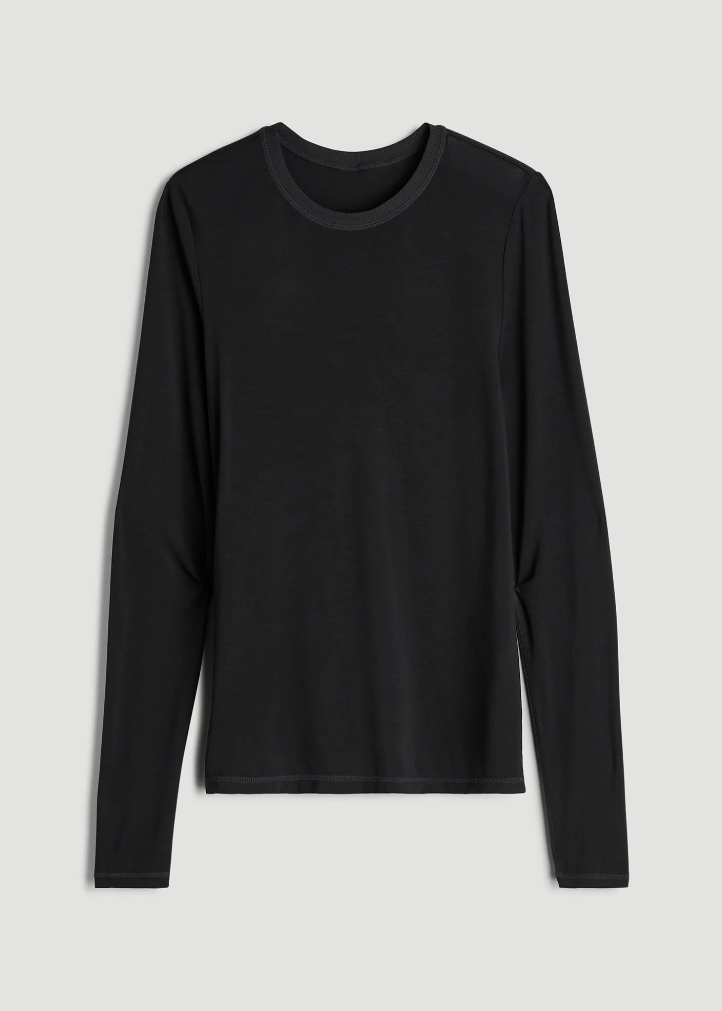 Thermal Merino Wool Base Layer Long Sleeve Top for Tall Women
