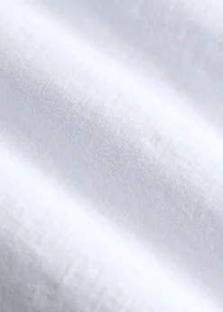 Three-Button Long Sleeve Slub Henley for Tall Men