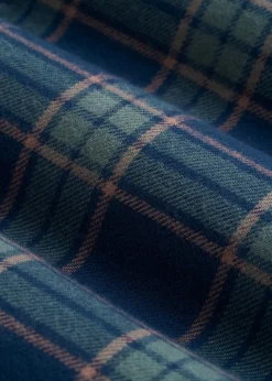 Tie Waist Flannel Pajama Pants for Tall Women