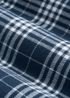 Tie Waist Flannel Pajama Pants for Tall Women