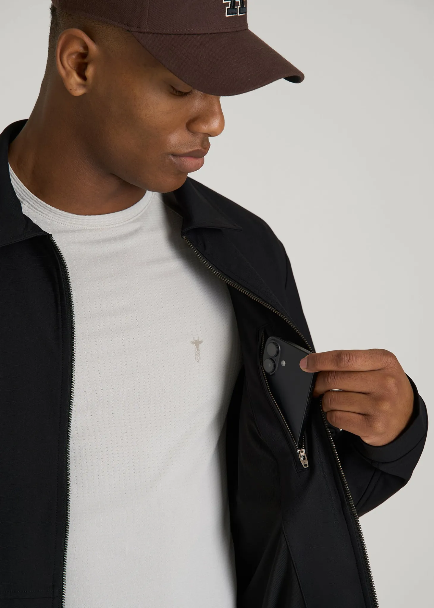 Traveler Bomber Jacket for Tall Men