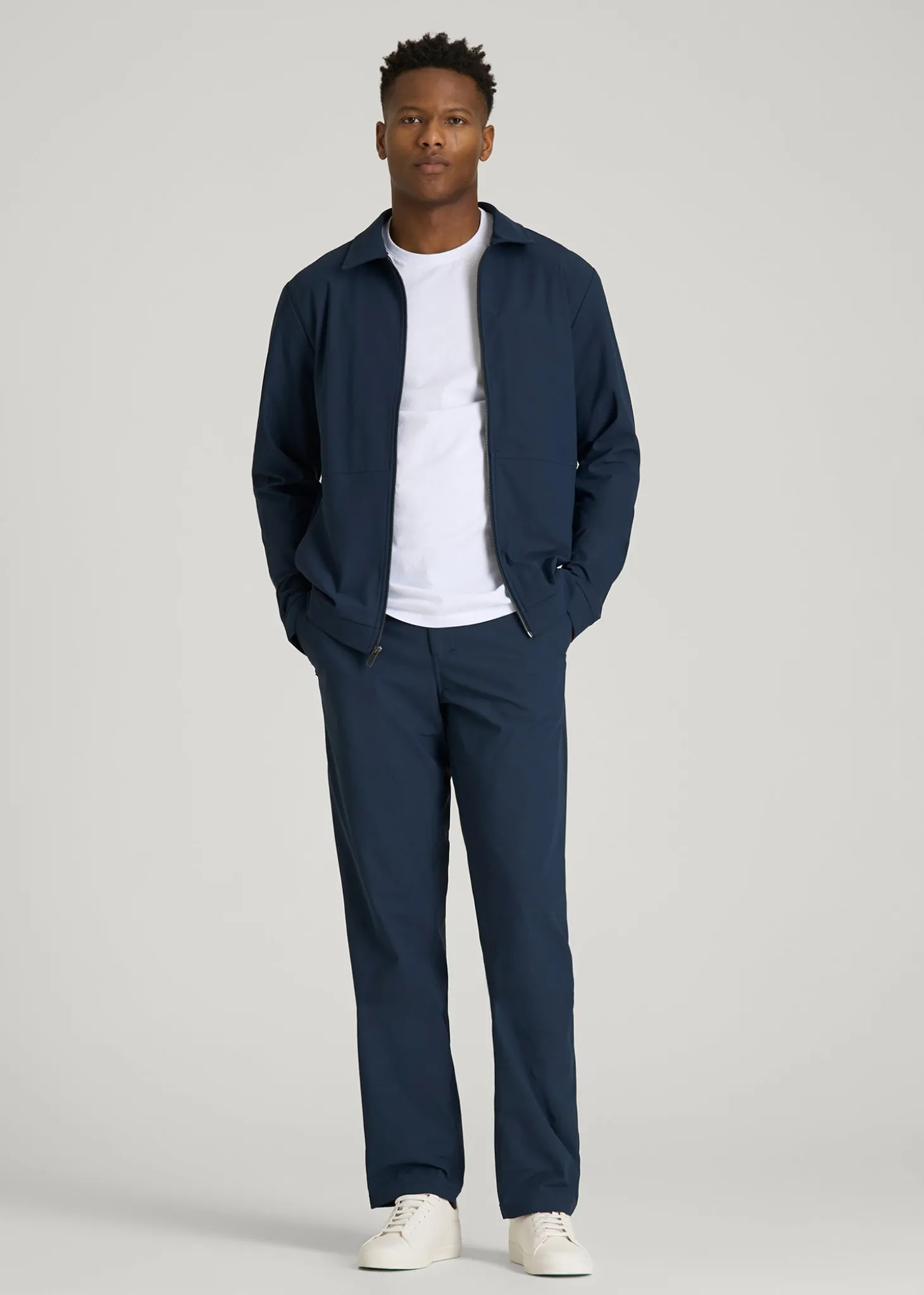 Traveler Bomber Jacket for Tall Men