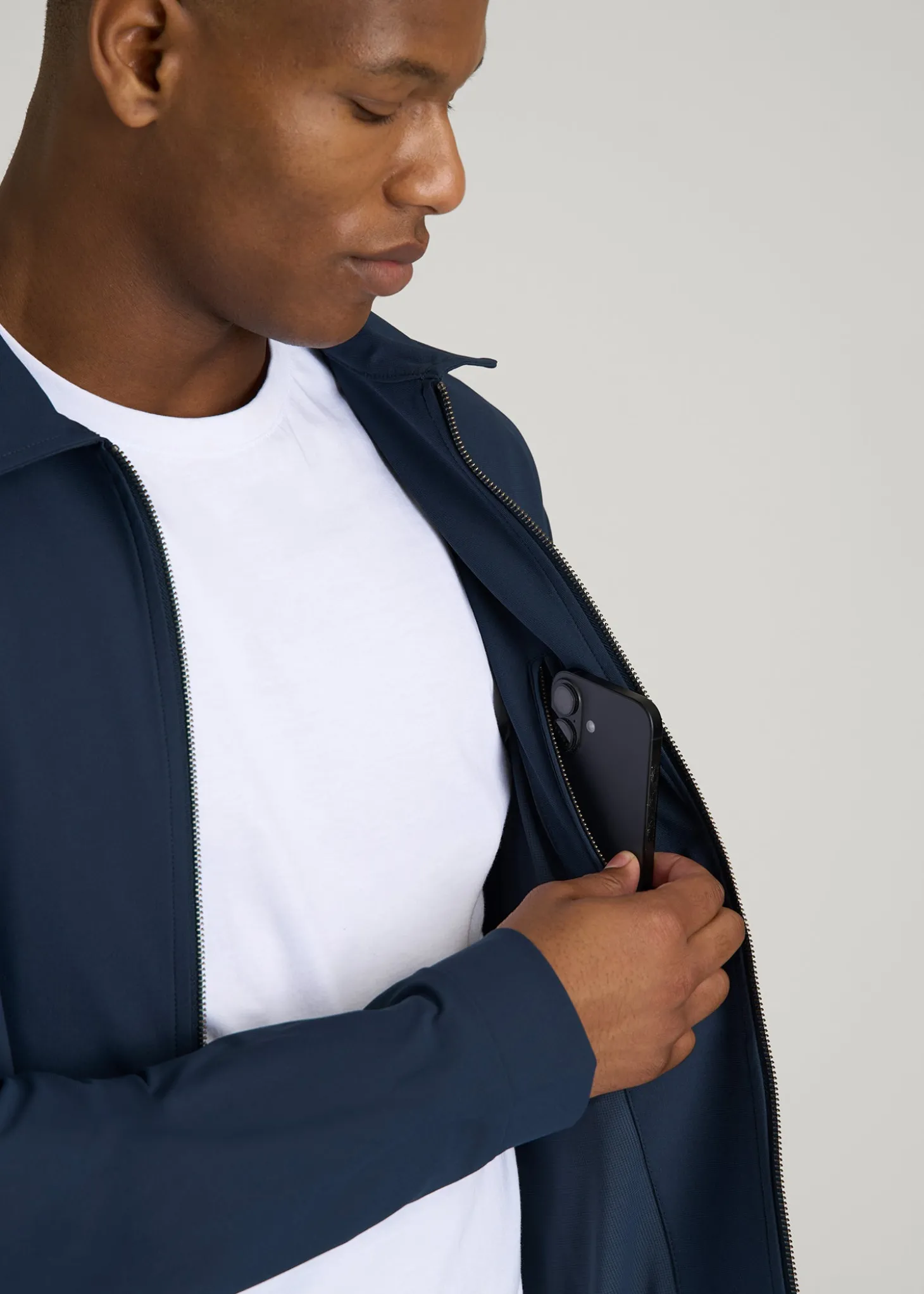 Traveler Bomber Jacket for Tall Men