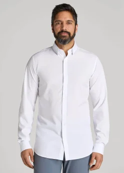 Traveler Stretch Dress Shirt for Tall Men
