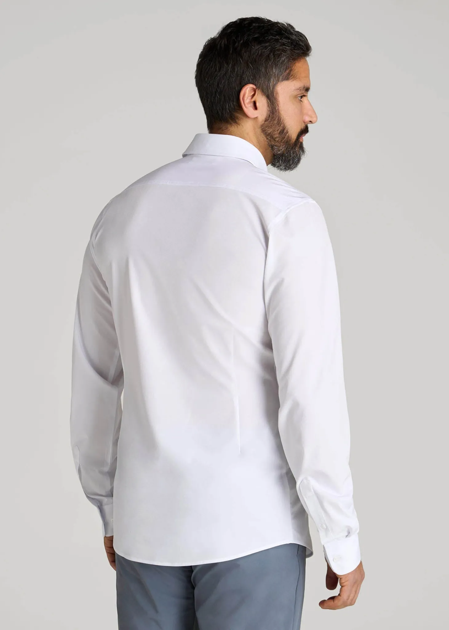 Traveler Stretch Dress Shirt for Tall Men
