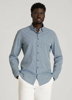 Traveler Stretch Dress Shirt for Tall Men
