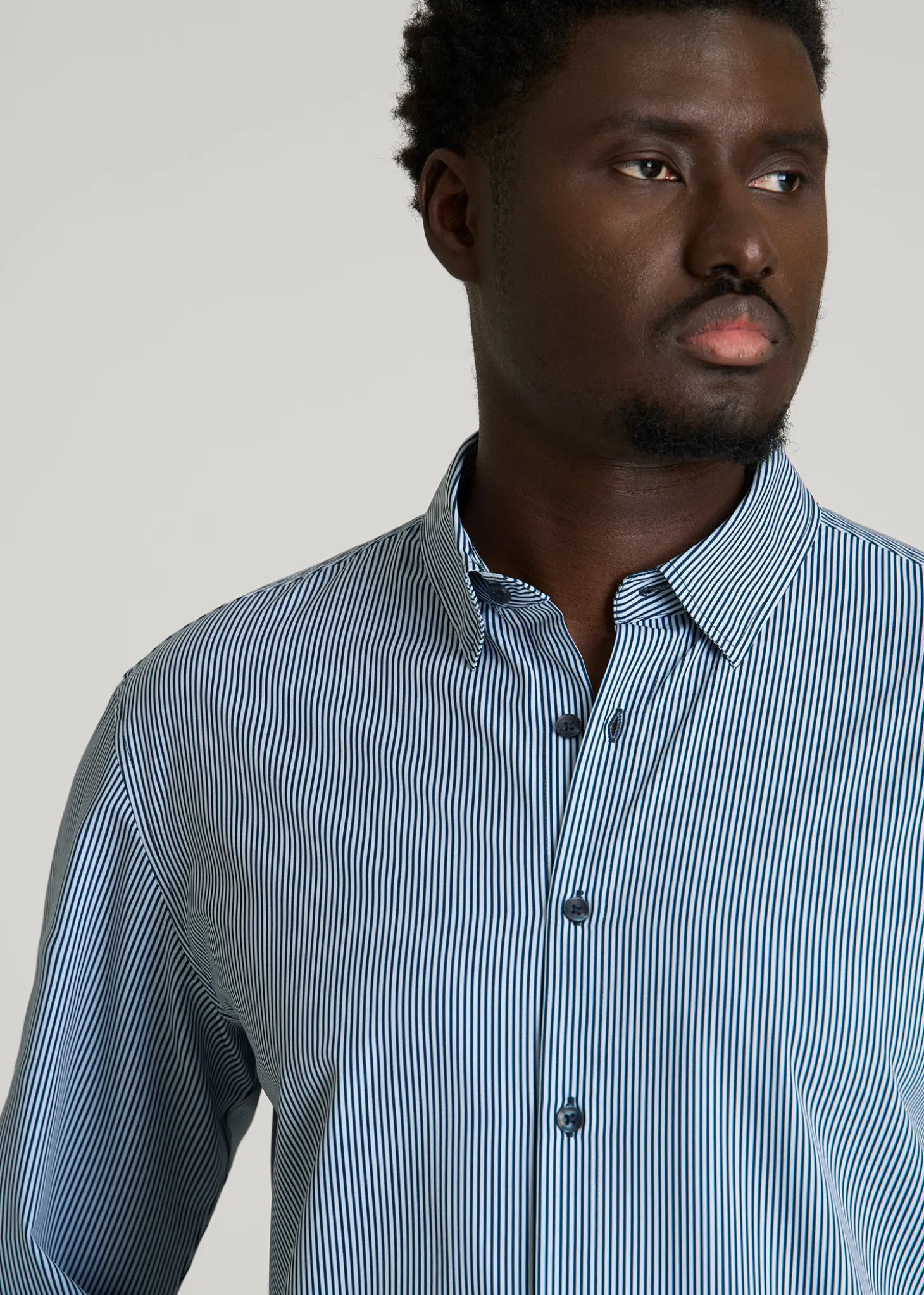 Traveler Stretch Dress Shirt for Tall Men
