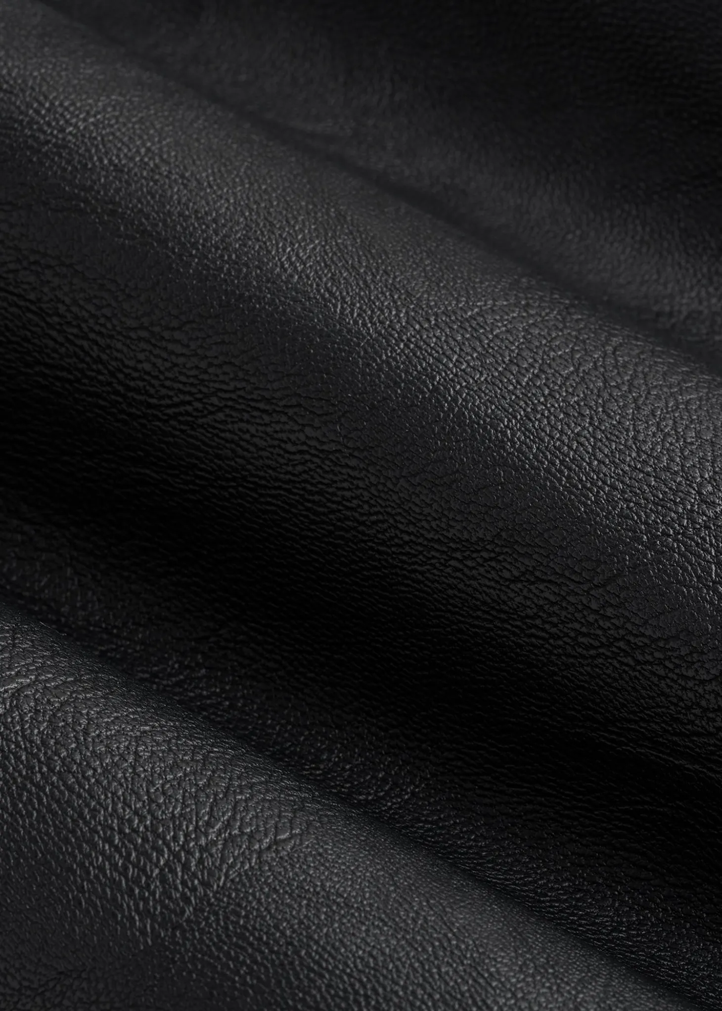 True Touch Leather Bomber Jacket for Tall Men