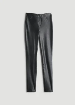 True Touch Leather Leggings for Tall Women