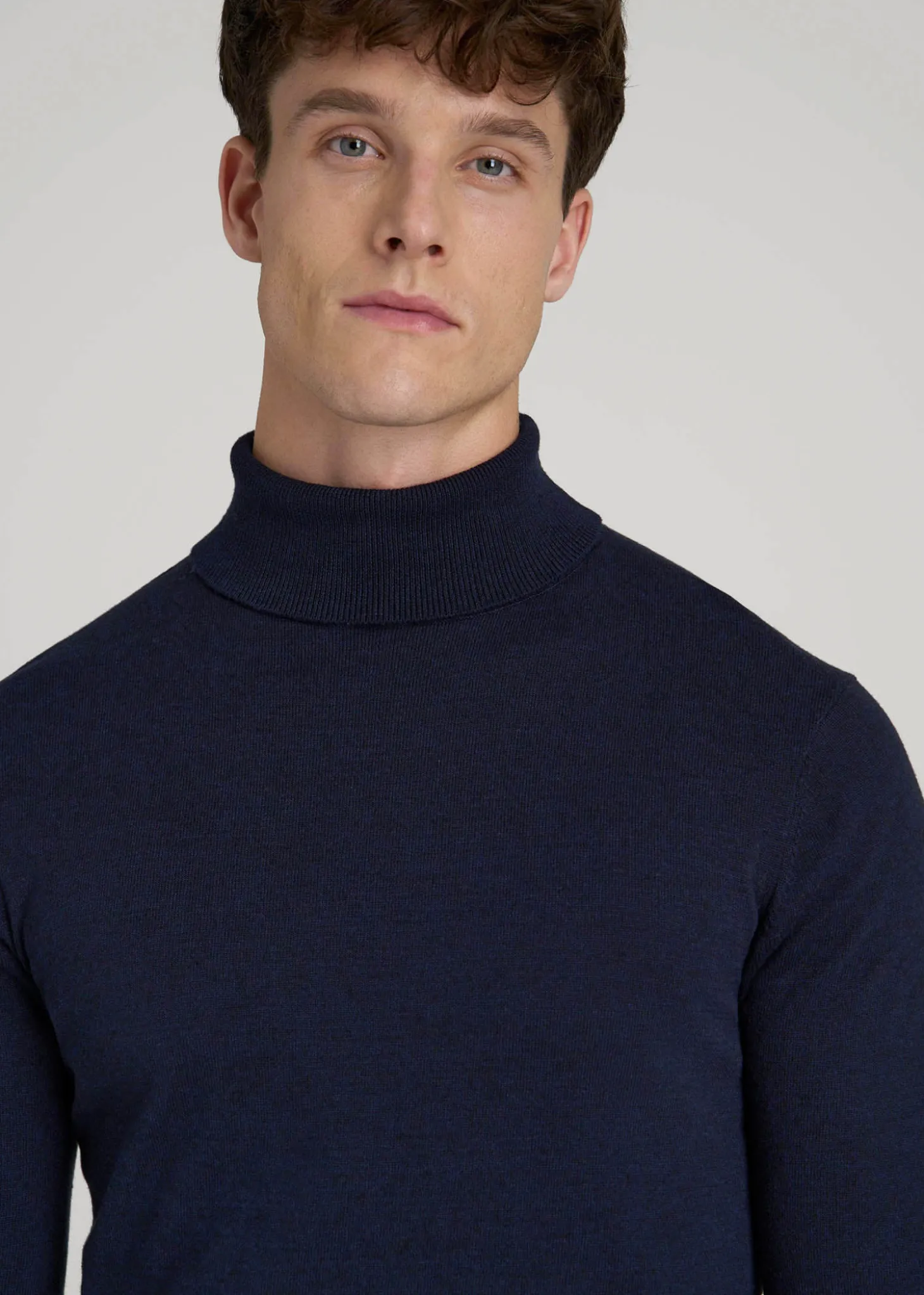 Turtleneck Sweater for Tall Men
