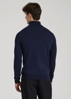 Turtleneck Sweater for Tall Men