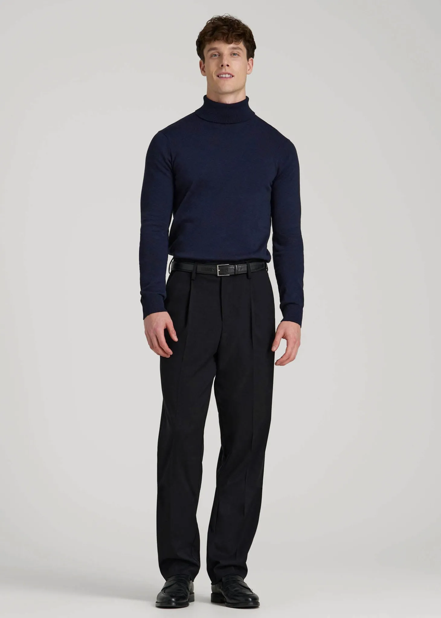 Turtleneck Sweater for Tall Men