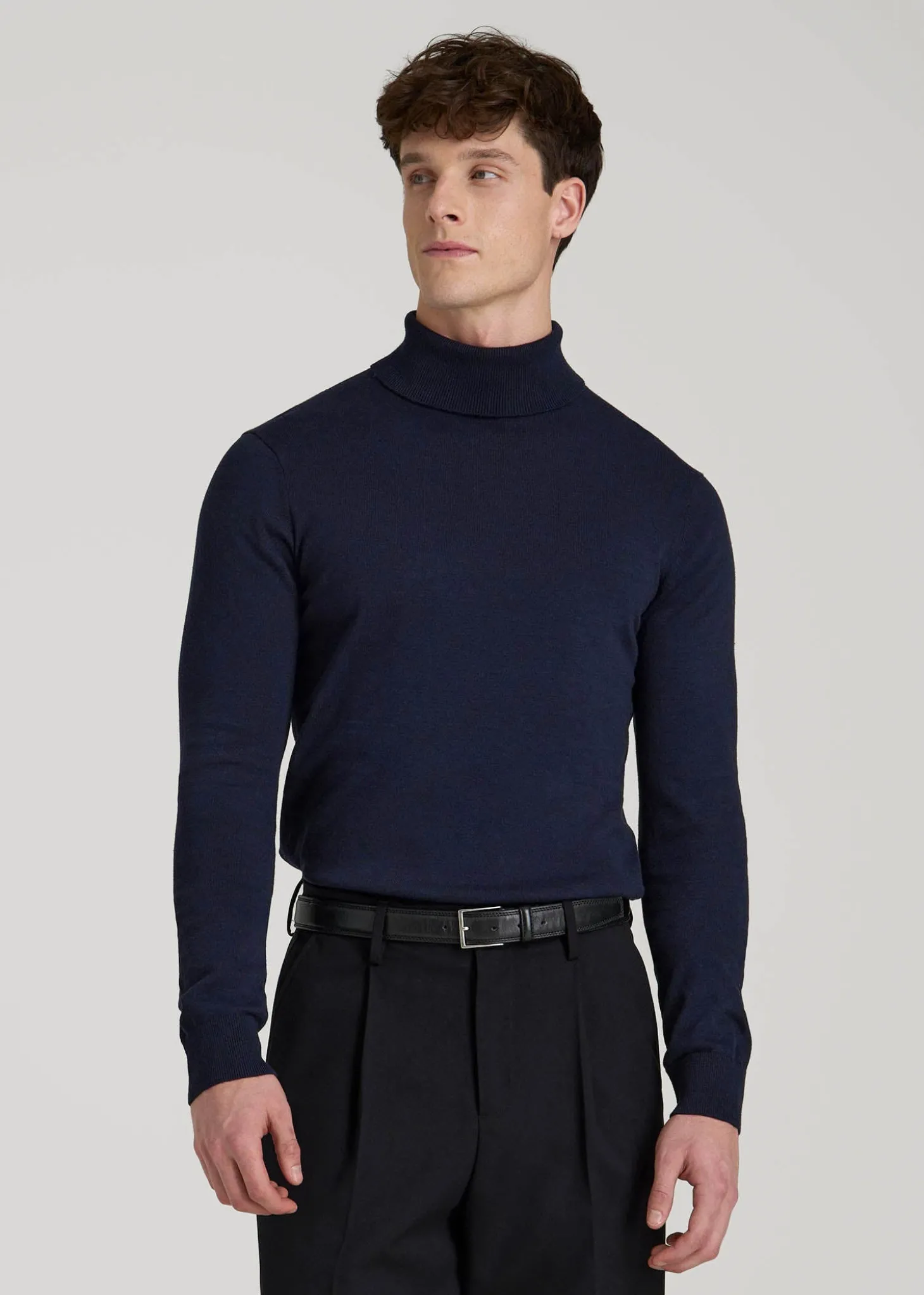 Turtleneck Sweater for Tall Men
