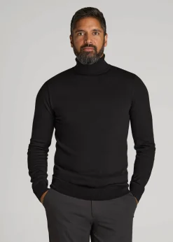 Turtleneck Sweater for Tall Men