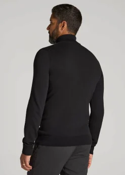 Turtleneck Sweater for Tall Men