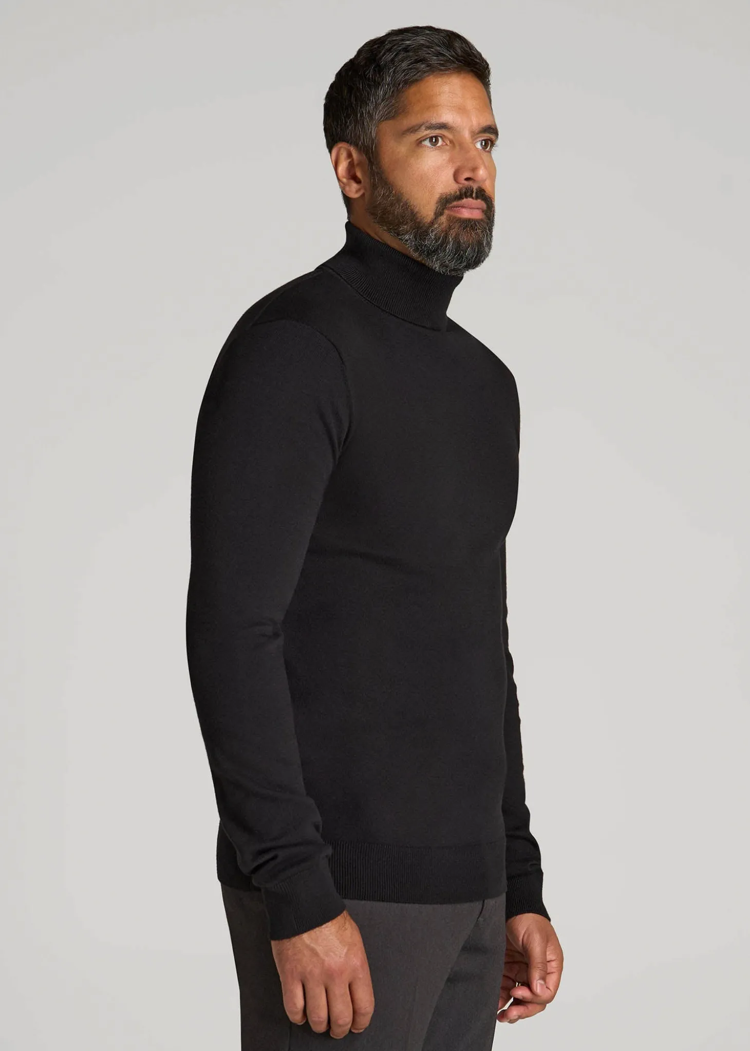 Turtleneck Sweater for Tall Men