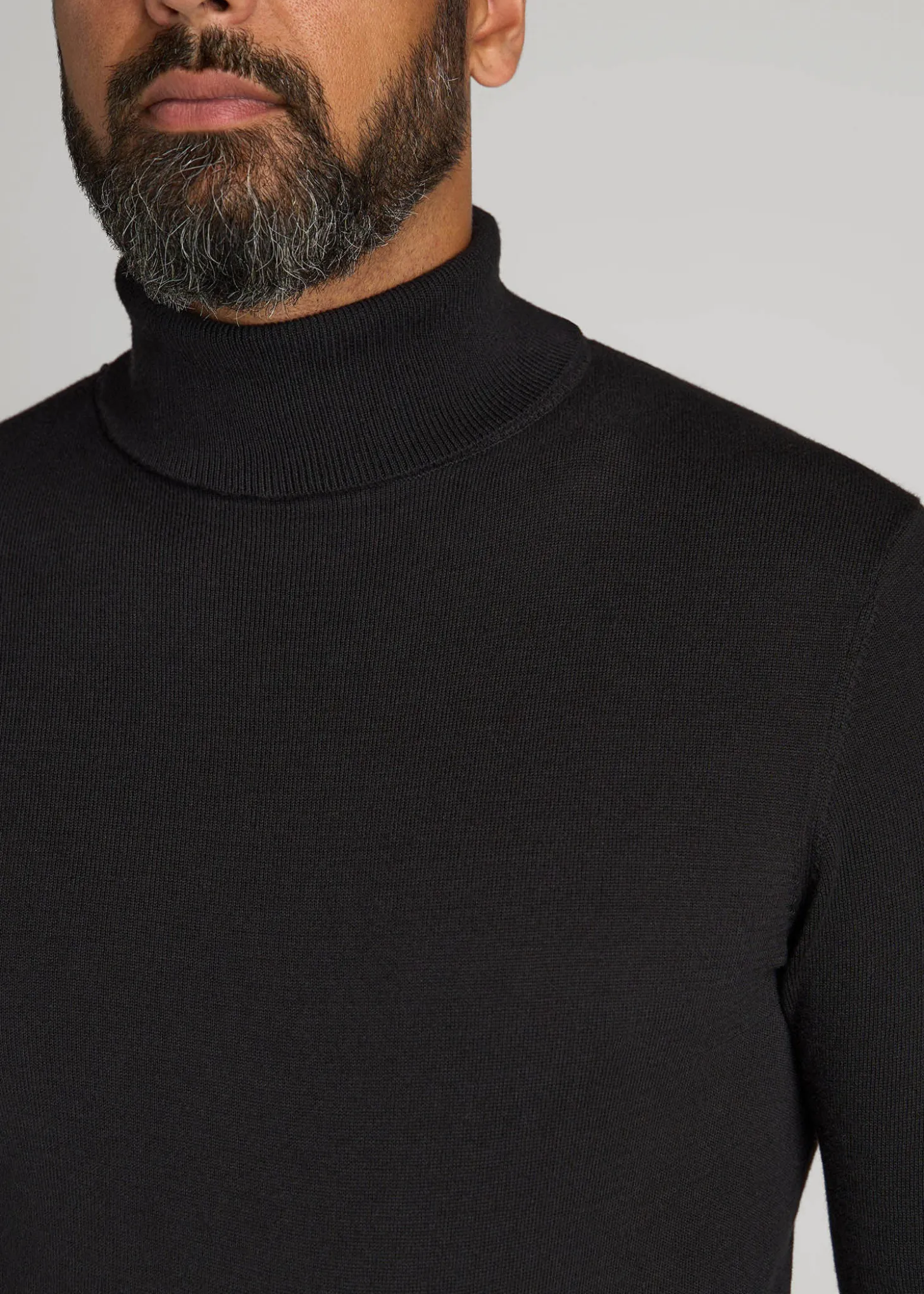 Turtleneck Sweater for Tall Men