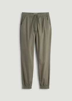 Twill Jogger Pants for Tall Women