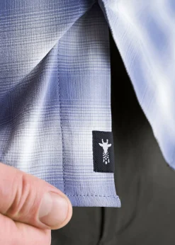 Ultra Lightweight Snap-Front Shirt for Tall Men
