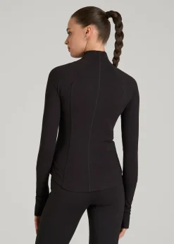 Ultra Soft Athletic Zip Up Jacket for Tall Women