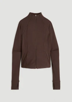 Ultra Soft Athletic Zip Up Jacket for Tall Women