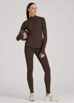Ultra Soft Athletic Zip Up Jacket for Tall Women