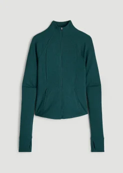 Ultra Soft Athletic Zip Up Jacket for Tall Women