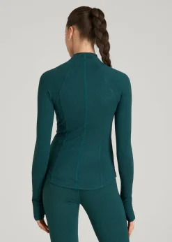 Ultra Soft Athletic Zip Up Jacket for Tall Women