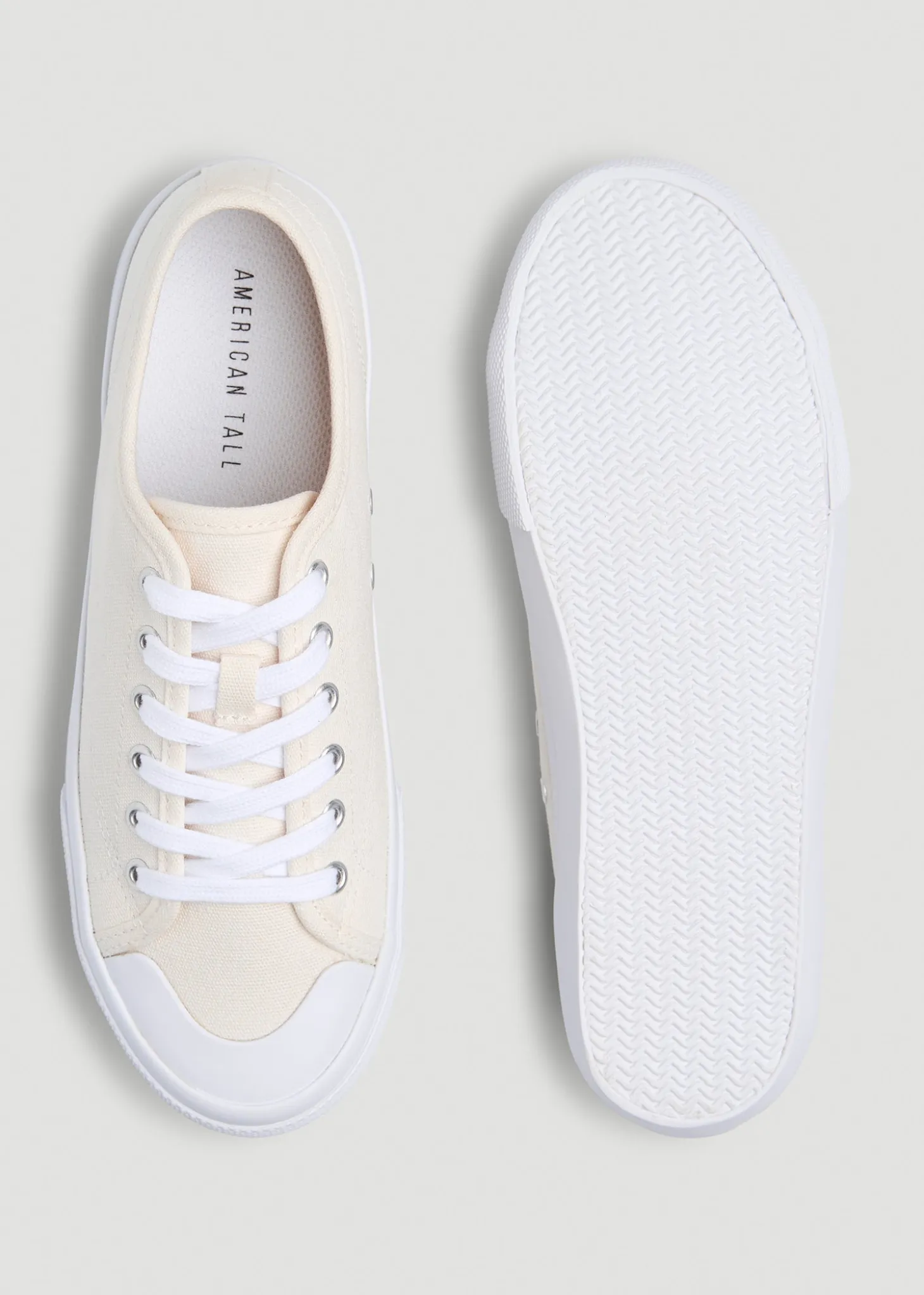 Vulcanized Canvas Sneaker for Tall Women