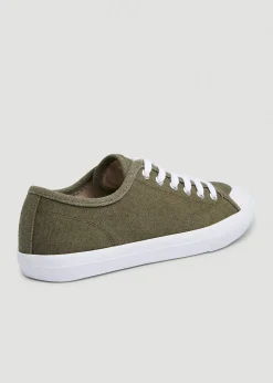 Vulcanized Canvas Sneaker for Tall Women