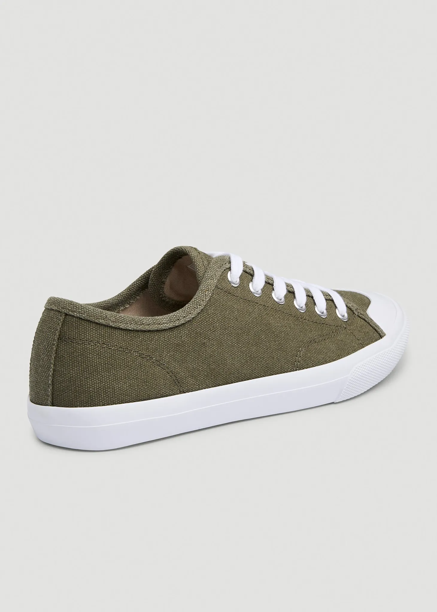Vulcanized Canvas Sneaker for Tall Women