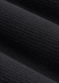 Waffle-Knit Lounge Robe for Tall Men