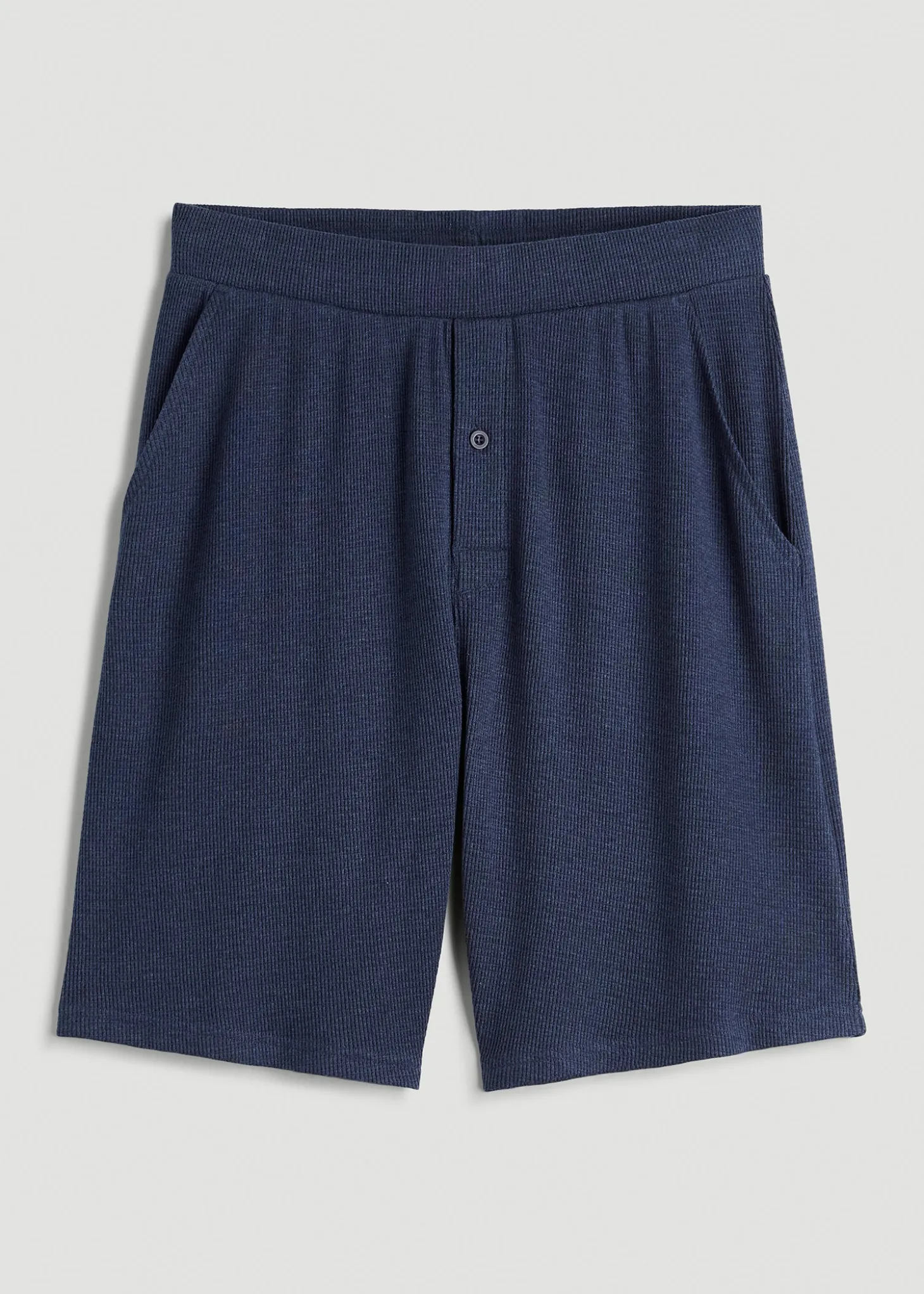 Waffle Lounge Shorts for Tall Men
