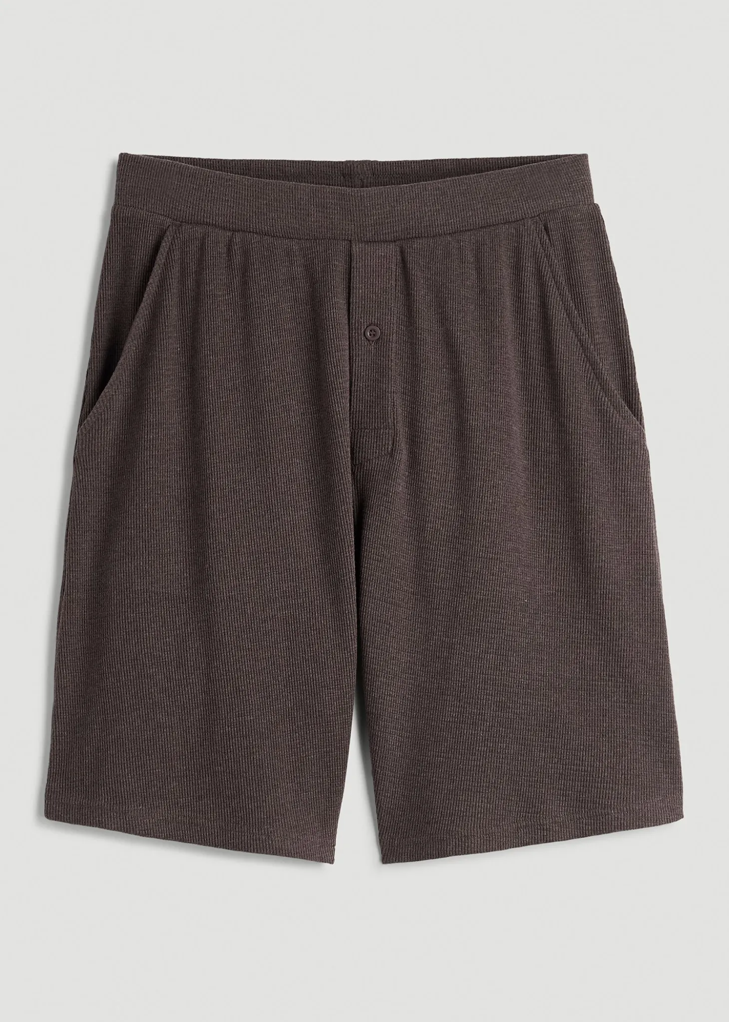 Waffle Lounge Shorts for Tall Men