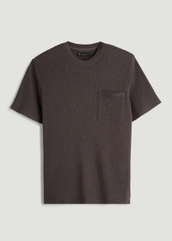 Waffle Lounge Top for Tall Men