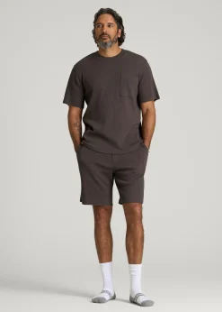 Waffle Lounge Top for Tall Men